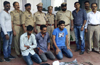 Drug bust by Excise officials at Jalligudde yields ganja, three held